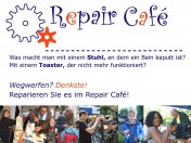  Poster (Ausschnitt) zum RepairCaf in der Stadtbibliothek im MedienHaus im März 2014